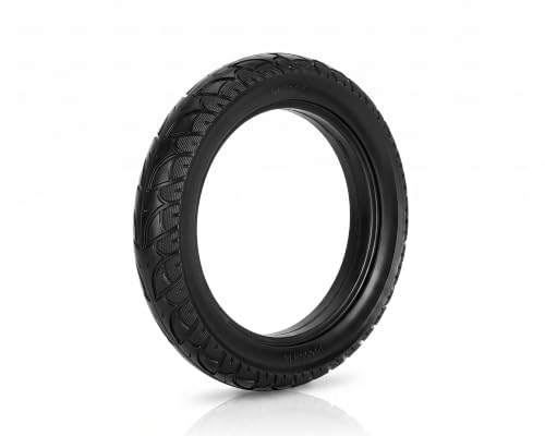 12 Inches Solid Bike Tire, 12 1/2x2 1/4, No-Flat Tyre for Dirt E Bike & Kids Electric Bicycle,Puncture-Proof Tyre,Anti-Slip, Anti Stab Bike Solid Tires