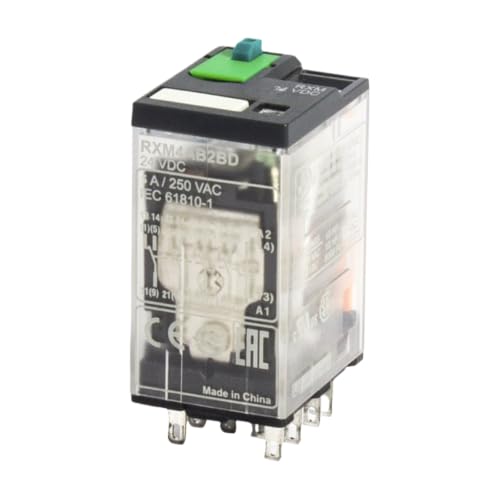 Relais intermédiaire miniature RXM4AB2BD haute conductivité 14 broches 6A