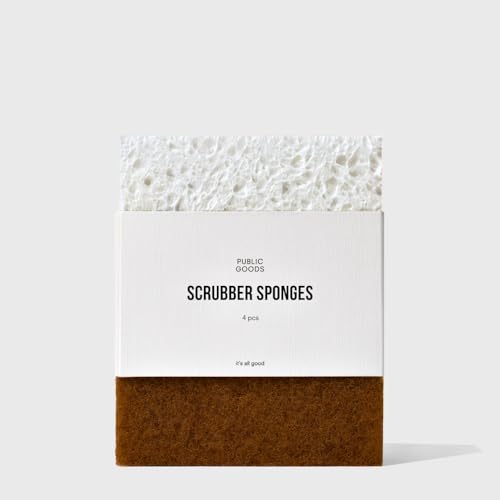 Walnut Scrubber Sponge (4 Pack)