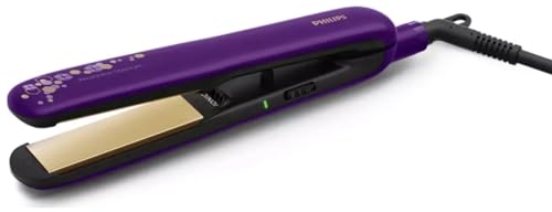 Philips Kerashine Titanium Hair Straightener Bhs336/00 with Ceramic Titanium Plates - Purple view 1