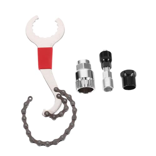 Totority 4 Pcs Crank Arm Remover and Bottom Bracket Tool Kit Durable Bicycle Repair Tools for Installation and Removal Compact Design for Road and Mountain Bikes