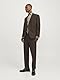 JACK&JONES Herren JPRBUSHWICK Harry Blazer REG NOOS Anzugjacke, Slate Black/Fit:Regular FIT, 60