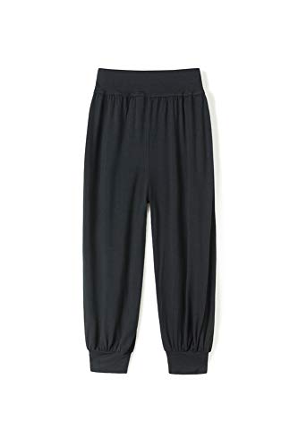 Avacostume Boy's Baggy Casual Harem Pants Girls Dance Trousers Black 12 #TOP1