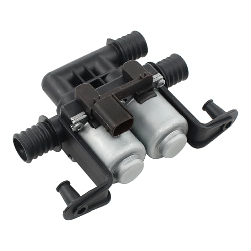 HouYeen Coolant Heater Control Valve for B-M-W 5 Series E60 E61 6 Series E63 E64 7 Series E65 X5 E53 2001-2010