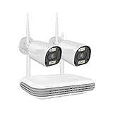 5. La cámara tiene 4 luces LED de doble mecha y admite tres modos (visión diurna, visión nocturna, visión nocturna a todo color), cuando se detecta movimiento, active el modo a todo color.