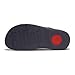 FitFlop Women's Surfa Multi-Tone Webbing Toe-Post Sandals Wedge, Midnight Navy, 6