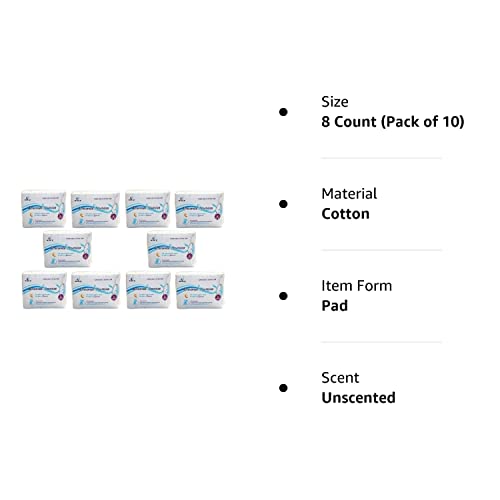 AiRiZ ACTIVE OXYGEN & NEGATIVE ION RELAX SOFT COTTON SANITARY NAPKIN FOR Night USE -(80 Pads in 10 Pack) Sanitary Napkin/Pad - Image 6