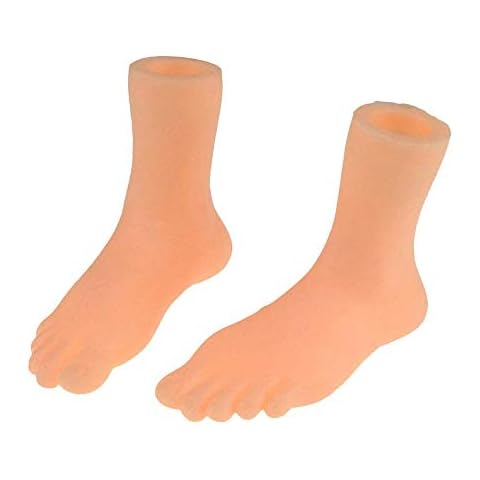 Yolococa Tiny Feet Fingerpuppen Winzige Füße Fingerpuppen Mini Fingerfüße Cover
