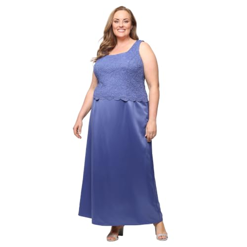 Image of Alex Evenings Womens Two Piece Mother of The Bride Dress with Lace Jacket
