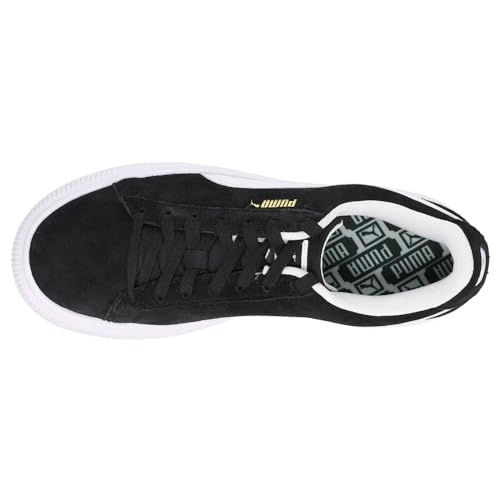 PUMA Womens Suede Mayu Platform Sneakers Shoes Casual - Black4