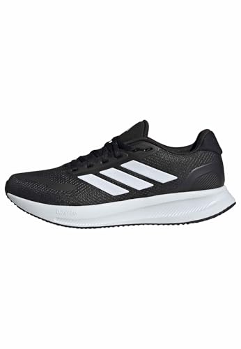 adidas Hombre Runfalcon 5 Running Shoes, Core Black/Cloud White/Core Black, 46 EU