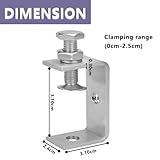 Zoom IMG-1 6 pezzi pinza c 30mm Zoom IMG-1 6 pezzi pinza c 30mm