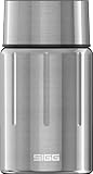 SIGG Gemstone Food Jar Selenite, isolierter Essensbehälter für Büro, Schule und Outdoor, Thermobehälter aus hochwertigem 18/8 Edelstahl
