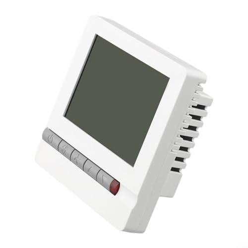 Feeshoppher Termostatos digitales Aire acondicionado inteligente Pantalla LCD Controlador de temperatura Controladores inteligentes de aire acondicionado Sensor de temperatura de alta precisión para