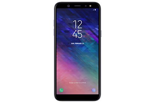 Samsung A600 - Smartphone de 5.6' (Memoria de 32 GB, cámara de 16 MP, Android 8.0), Color Gris (Orchid Gray)