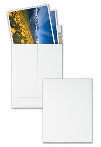 Quality Park 6 X 8 Photo Document Mailers, Redi-Strip Self Seal Closure, Rigid Stay Flat Mailer, White Recycled Fiberboard, 25 Per Box (Qua64007) #TOP3