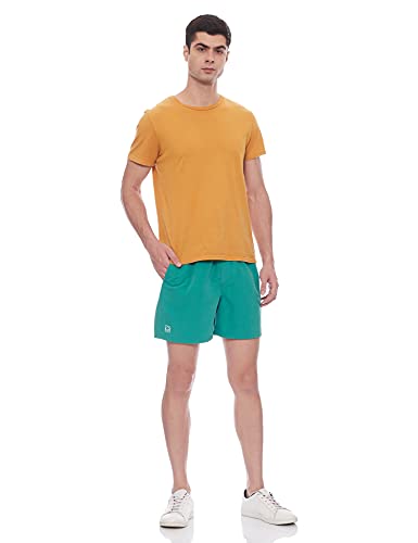 Image of Marks & Spencer Men's Hybrid Shorts (T28 7901M Dark Green S)