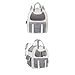 Pet Backpack Carrier for Cats, Large Capacity Travel Backpack, Breathable Cat Carrier Bag with Handle, Adjustable Shoulder Straps for Outdoor Camping Hiking Shopping (Grey)