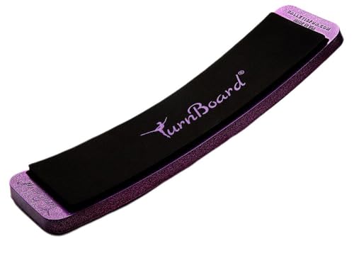 Ballet Is Fun Turning Board Violet Glitter