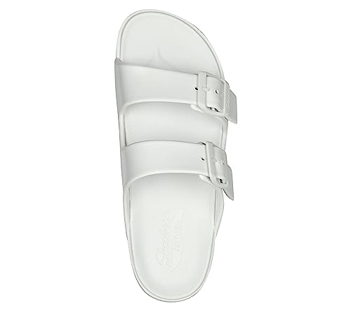 Skechers Skechers Women's FOAMIES Arch Fit Cali Breeze 2.0 Two-Band, White, 10