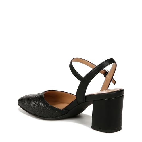 Naturalizer Women's, Wave Pump, Black Straw Fabric, 9.5 Wide by Naturalizer - Image 8