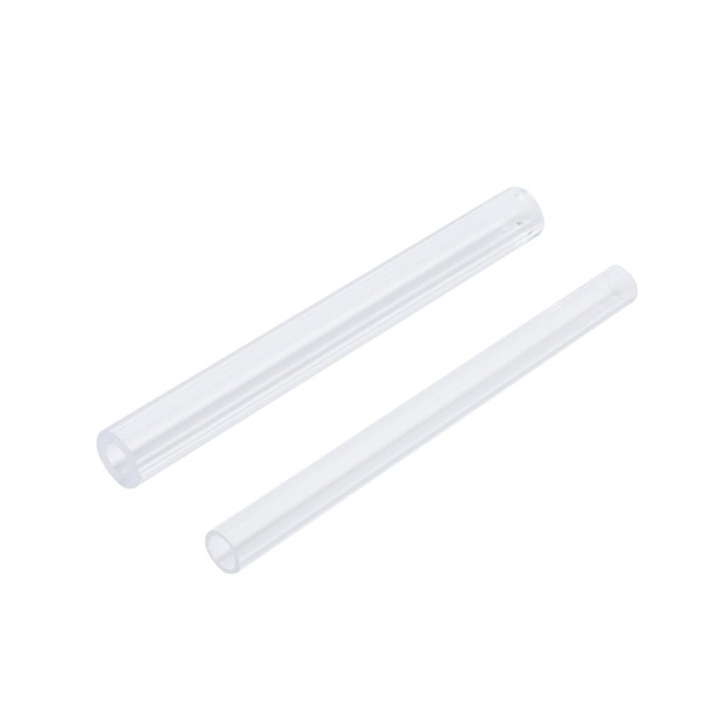 Egzasdi One Color Clear Acrylic Tube， Clear Acrylic Tube Pack Of 2 50Cm Length Multiple Sizes For Aquarium Fish Tank(8Mm X 10Mm)