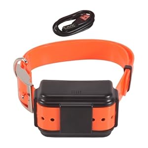 Fangxuee Collar GPS para Perros con Seguimiento GPS en Tiempo Real, Resistente Al Agua IP67, para Perros Medianos y Grandes.