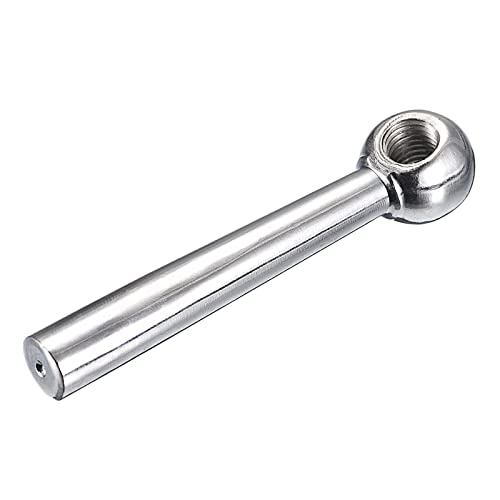 Image of uxcell Milling Machine Ball Table Handle, 1Pcs M10 Threaded 82mm /3.23 inch Length Ball Crank Table Handle Revolving Handle Replacement Parts for Industry Accessory