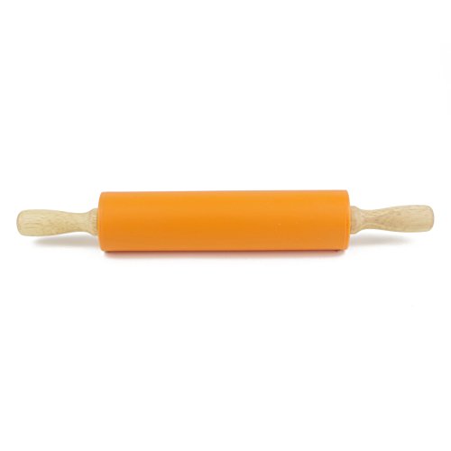 Remeel Silicone Rolling Pin For Baking Non-Stick Rolling Pin Dough Roller Wooden Handle Kitchen Accessories Pastry Roller #TOP1