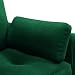Yaheetech Fabric Sofa 2 Seater Sofa Couch with Side Storage Pockets, 2 Pillows Upholstered Couch for Living Room Bedroom Apartment Office Velvet Fabric Green Yaheetech Fabric Sofa 2 Seater Sofa Couch with Side Storage Pockets, 2 Pillows Upholstered Couch for Living Room Bedroom Apartment Office Velvet Fabric Green