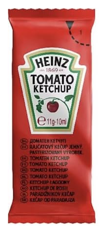 HEINZ Tomato Ketchup 25 x 12g Sachets