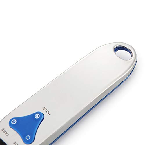 Colher de peso digital de cozinha com balança de alimentos ACHICOO com visor LCD para artigos de cas