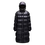 BAICAIBAI Daunenjacke Damen Herren Kapuzen Puffer Jacke Winter Full Zip Down Alternative Gesteppter...