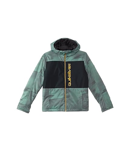 Quiksilver Boy's Side Hit Jacket (Toddler/Little Kids/Big Kids) Break Off Laurel Wreath SM (10 Big Kid)