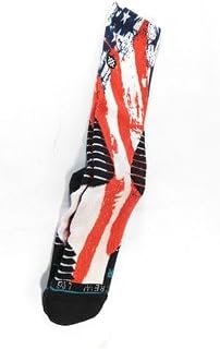1-Pair New Stance NBA Player Issued USA Red White Blue Socks Hoops For - NBA Game Used