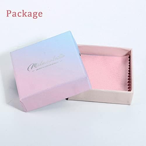 Milacolato Natural Stone Ring Women Men Opal Adjuster Ring Silver 925 Gold Plated Moonstone Fidget Ring Open Adjustable Spinner Knuckle Promise Wedding Engagement Rings With Gift Box