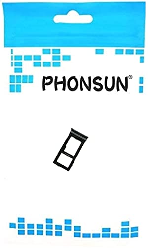 Phonsun Single Sim Card Tray Sd Card Holder Replacement For Samsung Galaxy A52 5G Sm-A526U A526U1 A526 (Black) #TOP4