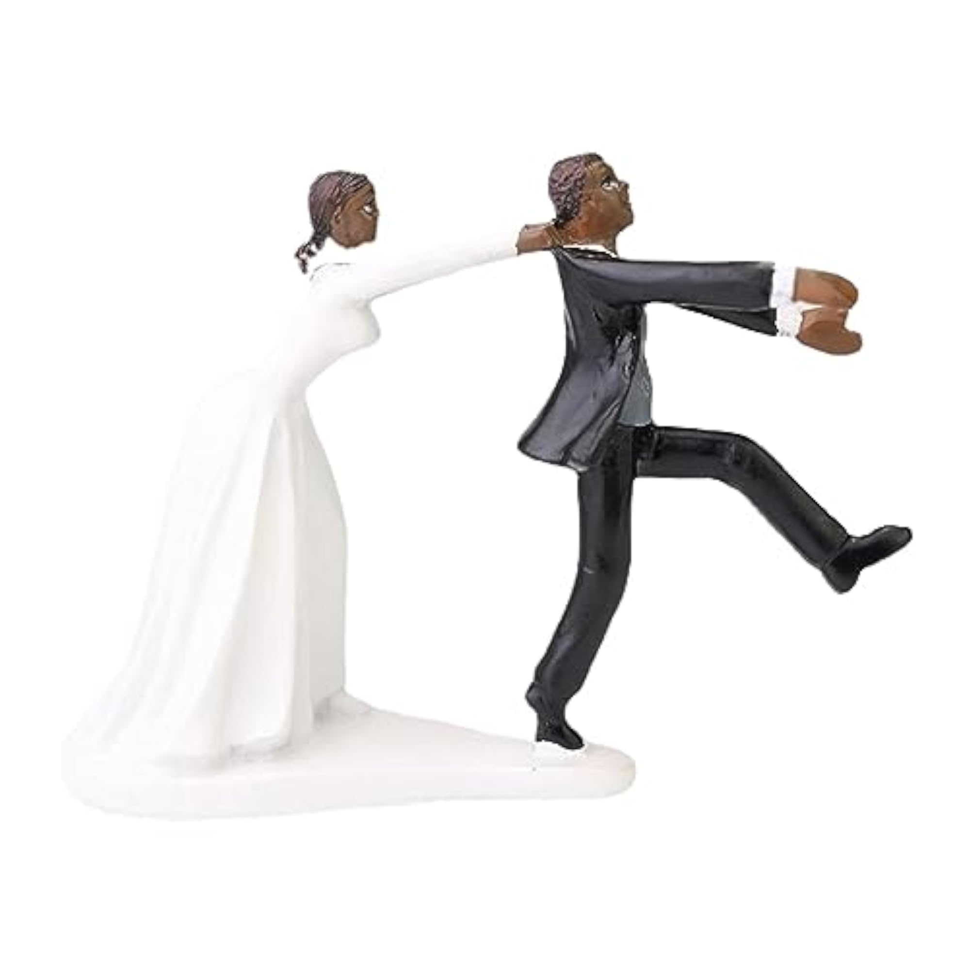 Portable Romantic Wedding Cake Dolls for Anniversary & Engagement