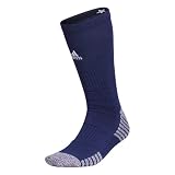 adidas 5-Star Cushioned Crew Socks (1-Pair), Team Navy Blue/White, Large