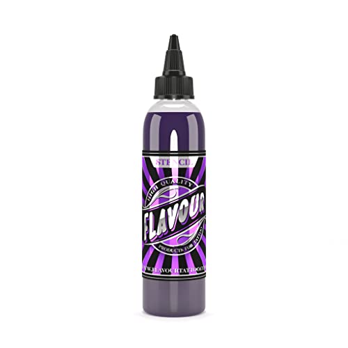 FLAVOURTATTOO - Gel de Transferencia plantillas piel - Stencil 4oz (120ml) - Solución de aplicación para tatuajes