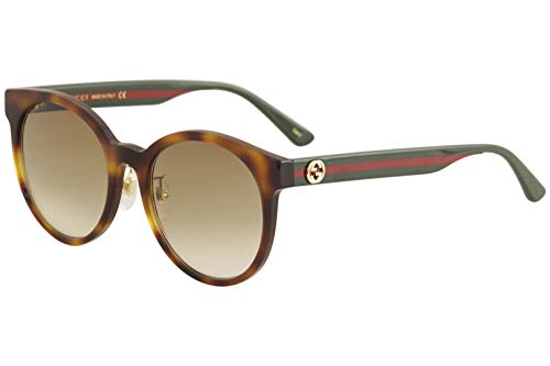 Gucci GG0416SK Havana Brown Gradient One Size