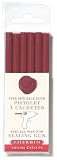 Herbin 35826T - Un paquet de 6 batons de cire spéciale pour pistolet, Bordeaux, 15.40 x 4.50 x 1