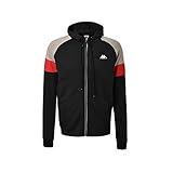 Detalles en las mangas Kappa 304TD00_912_L - Chaqueta con capucha IRVING, talla negro, L
