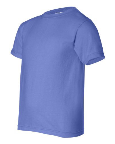 Comfort Colors Womens 5.4 Oz. Ringspun Garment-Dyed T-Shirt (C9018) -Flo Blue -S #TOP2