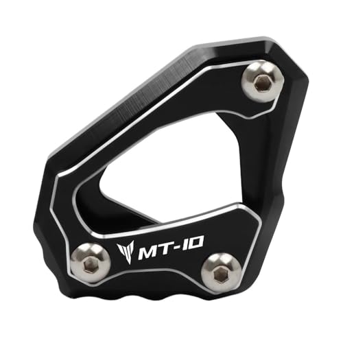 Extension béquille moto MT-10 FZ-10 R1M support pied élargisseur CNC 2015-2023