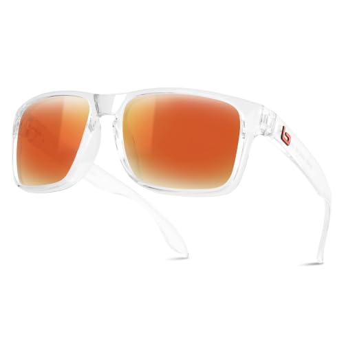 Image of B.N.U.S Sunglasses Corning Glass Lens, Non-Polarized for Men Women