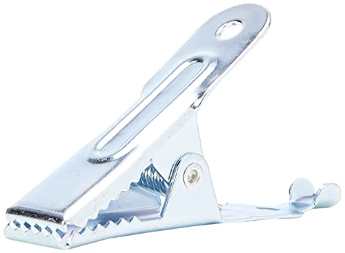 Merriway Crocodile Alligator Clips, Amp, Pack of 4 BH05725 Krokodilklemmen, 25 A, 4 Stück, weiß