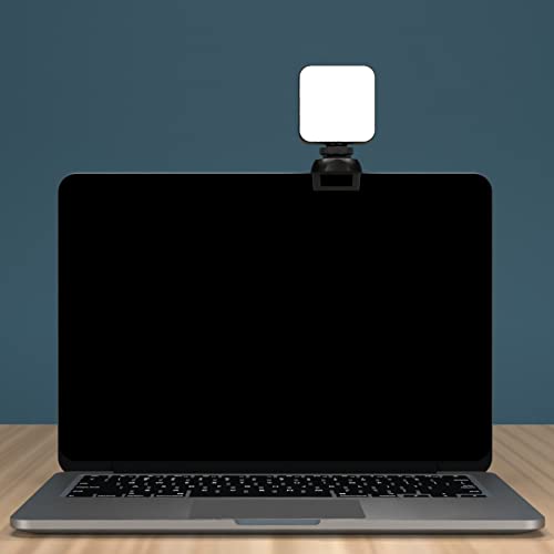 lifcasual SOONPHO LED Video Light Video Conference 5600K Lighting Cube para Laptop Computer Webcam L