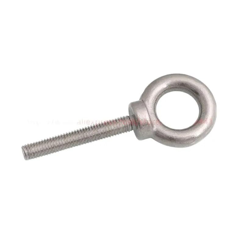 Pernos de ojo con rosca macho para elevación, Paquete de rosca M3-M20 cáncamo elevación acero 304 13 for pernos cuerda cable marino(150mm,M12(1pc))