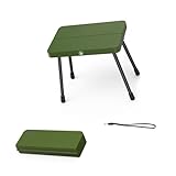 Haodream Praktischer Klapphocker, Reisehocker, tragbarer Klapp Campinghocker, Leichter Stuhl zum Wandern, kompakter Klapphocker